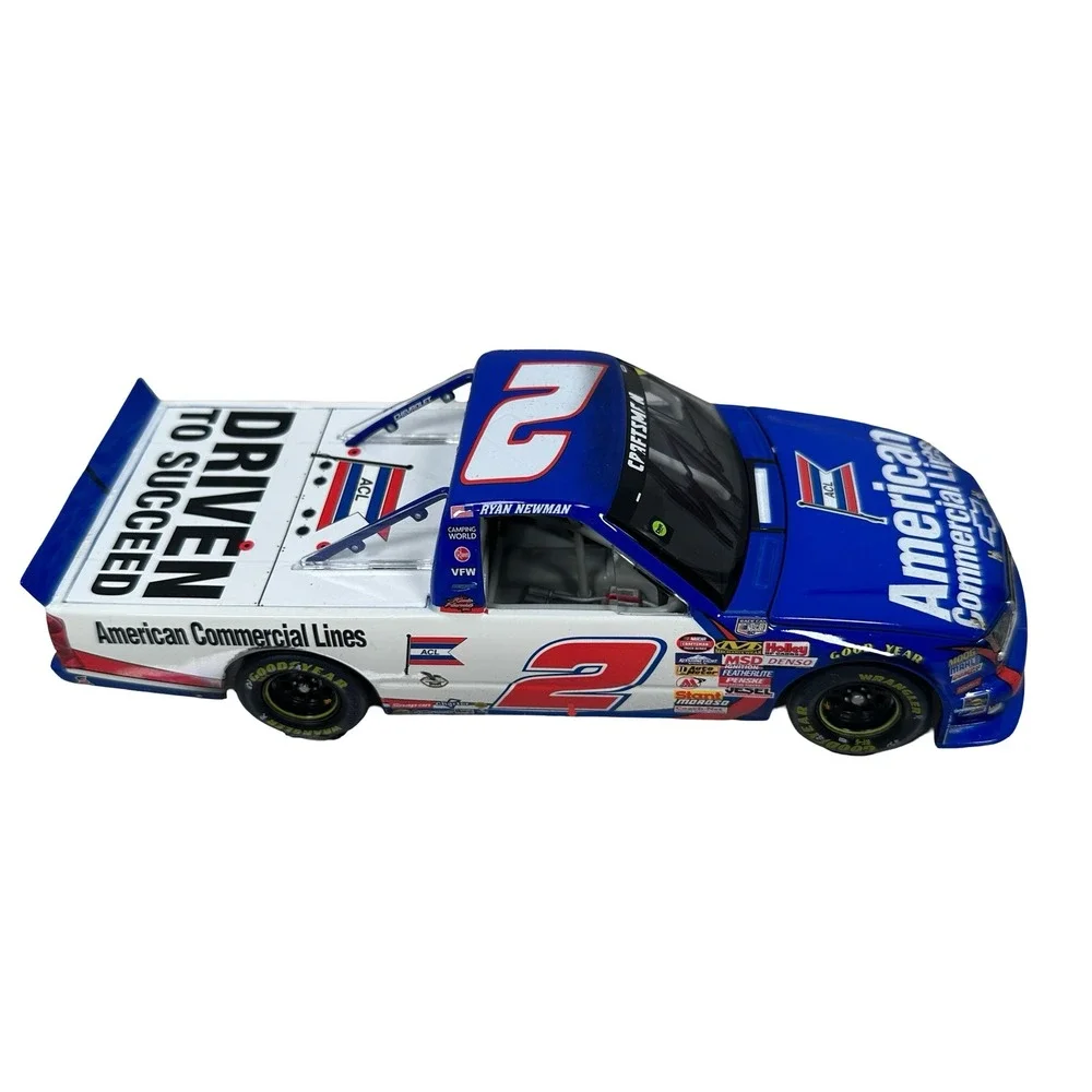 Ryan Newman Signed 2008‎ American Commercial Lines Chevy Silverado 1:24 Diecast